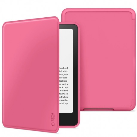 Pouzdro Tech-Protect SmartCase pro Kindle Paperwhite VI / Colorsoft / Signature Edition růžové