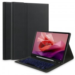 Pouzdro s klávesnicí Tech-Protect pro Lenovo Tab P12 12.7" TB-370 černé
