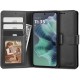 Kožená peněženka Tech-Protect pro Motorola Moto G54 Power Edition 5G černá