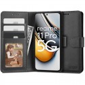 Kožená peněženka Tech-Protect pro Realme 11 Pro 5G / 11 Pro+ 5G černá