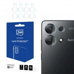 4x tvrzené sklo na kameru 3mk Lens Glass pro Xiaomi Redmi Note 13
