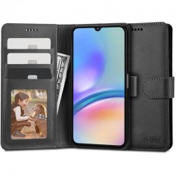 Kožená peněženka Tech-Protect pro Samsung Galaxy A05s černá