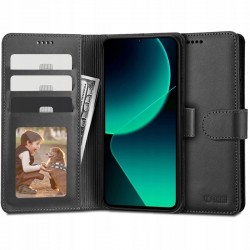 Kožená peněženka Tech-Protect pro Xiaomi 13T / 13T Pro černá