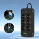 Prodlužovací kabel nabíječka Tech-Protect PC6X6 Power Strip 6x zásuvka + 3x USB-A + 3x USB-C černá