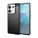 Silikonové pouzdro Carbon Case pro Xiaomi Redmi Note 13 Pro+ 5G černé