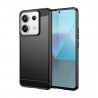 Silikonové pouzdro Carbon Case pro Xiaomi Redmi Note 13 Pro+ 5G černé
