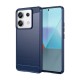 Silikonové pouzdro Carbon Case pro Xiaomi Redmi Note 13 Pro+ 5G modré