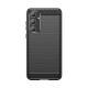 Silikonové pouzdro Carbon Case pro Samsung Galaxy A55 5G černé