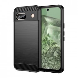Silikonové pouzdro Carbon Case pro Google Pixel 8a černé