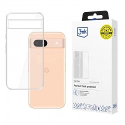 Silikonové pouzdro 3mk Clear Case pro Google Pixel 8a čiré