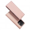 Flipové pouzdro Dux Ducis Skin Premium pro Xiaomi Redmi Note 13 5G růžové