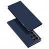 Flipové pouzdro Dux Ducis Skin Premium pro Samsung Galaxy S24 Ultra modré