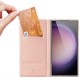 Flipové pouzdro Dux Ducis Skin Premium pro Samsung Galaxy S24 Ultra růžové