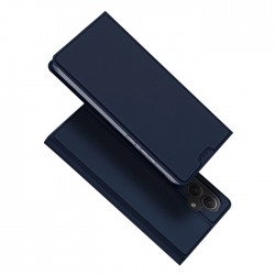 Flipové pouzdro Dux Ducis Skin Premium pro Samsung Galaxy S24+ modré