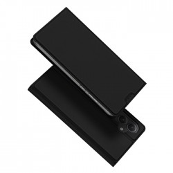 Flipové pouzdro Dux Ducis Skin Premium pro Samsung Galaxy S24 černé
