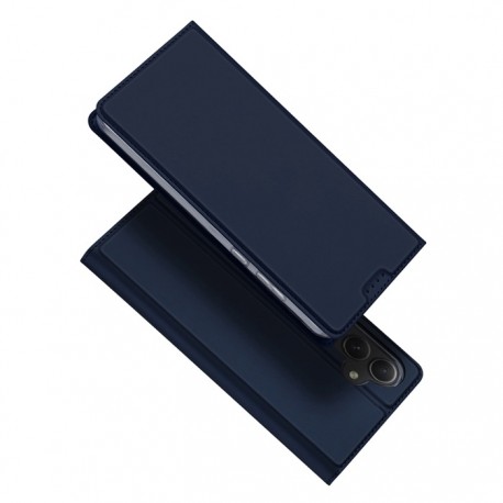 Flipové pouzdro Dux Ducis Skin Premium pro Samsung Galaxy S23 FE modrá