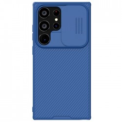 Pouzdro Nillkin CamShield Pro pro Samsung Galaxy S24 Ultra modré