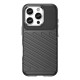 Silikonové pouzdro Thunder Case pro Apple iPhone 16e černé