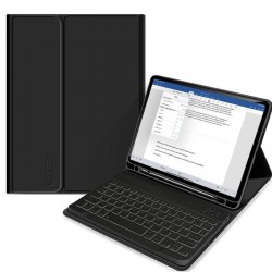 Pouzdro s klávesnicí Tech-Protect pro iPad Air 10.9" 2020-2022 / Air 11" 2024 černé