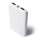 Wozinsky WPBWE1 Powerbanka 2 x USB 10000mAh 5V/2A bílá