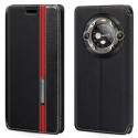 Kožená peněženka pouzdro pro Blackview BL9000 černé