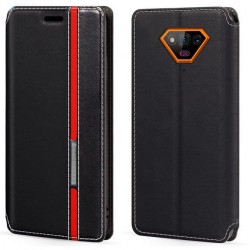 Kožená peněženka pouzdro pro myPhone Hammer Iron V černé