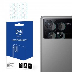 4x tvrzené sklo na kameru 3mk Lens Glass pro Poco X6 Pro 5G