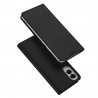 Flipové pouzdro Dux Ducis Skin Premium pro Samsung Galaxy S25 Edge černé