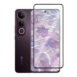 Full cover 3D tvrzené sklo 9H na displej pro Vivo V50 Lite černé
