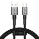 Datový kabel Tech-Protect UltraBoost DNA USB-A / USB-C 15W / 3A 100 cm šedý