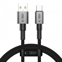 Datový kabel Tech-Protect UltraBoost DNA USB-A / USB-C 15W / 3A 100 cm šedý