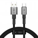 Datový kabel Tech-Protect UltraBoost DNA USB-A/USB-C 15W/3A 1m šedý