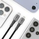Datový kabel Tech-Protect UltraBoost DNA USB-C / Lightning PD27W / 3A 100 cm šedý