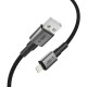 Datový kabel Tech-Protect UltraBoost DNA USB-A / Lightning 15W / 2.4A 200 cm šedý