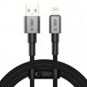 Datový kabel Tech-Protect UltraBoost DNA USB-A/Lightning 15W/2.4A 2m šedý