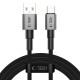 Datový kabel Tech-Protect UltraBoost DNA USB-A / USB-C 15W / 3A 2m šedý