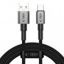 Datový kabel Tech-Protect UltraBoost DNA USB-A/USB-C 15W/3A 2m šedý