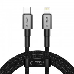 Datový kabel Tech-Protect UltraBoost DNA USB-C / Lightning PD27W / 3A 2m šedý