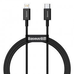Datový kabel Baseus Superior Series USB-C/Lightning PD20W 1m černý