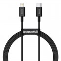 Datový kabel Baseus Superior Series USB-C/Lightning PD20W 1m černý