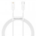 Datový kabel Baseus Superior Series USB-C/Lightning PD20W 2m bílý