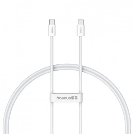 Datový kabel Baseus Superior Series ll USB-C 30W 1m bílý