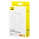 Datový kabel Baseus Superior Series ll USB-C 30W 1m bílý
