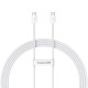 Datový kabel Baseus Superior Series ll USB-C 30W 2m bílý