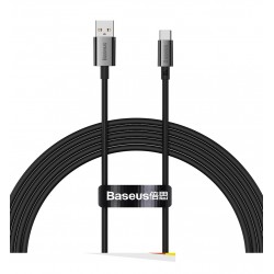 Datový kabel Baseus Superior Series USB-A/USB-C 100W 2m černý