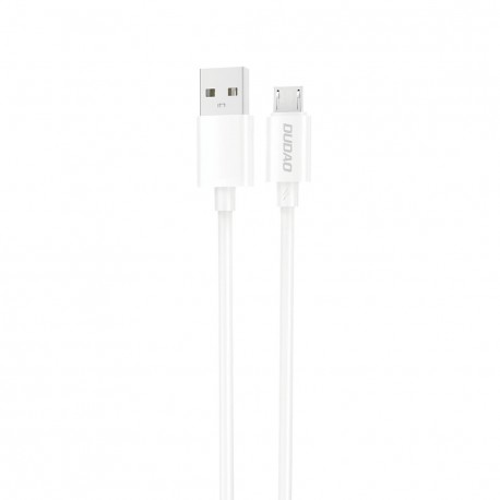 Datový kabel Dudao L4SM USB-A / microUSB 2A 1m bílý