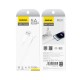 Datový kabel Dudao L4SL USB-A / Lightning 2A 1m bílý