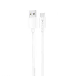 Datový kabel Dudao L4ST USB-A / USB-C 2A 1m bílý