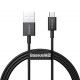 Datový kabel Baseus Superior USB-A/microUSB 2A 1m černý