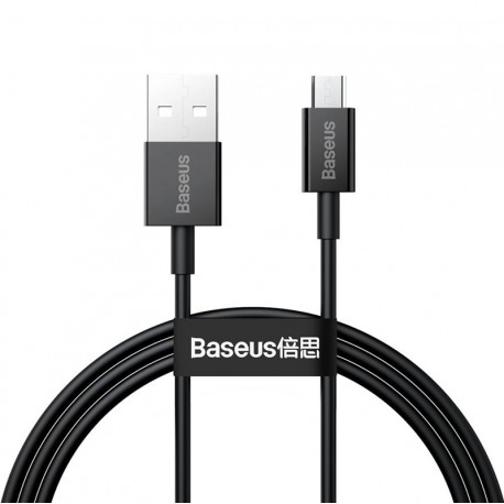 Datový kabel Baseus Superior USB-A/microUSB 2A 1m černý